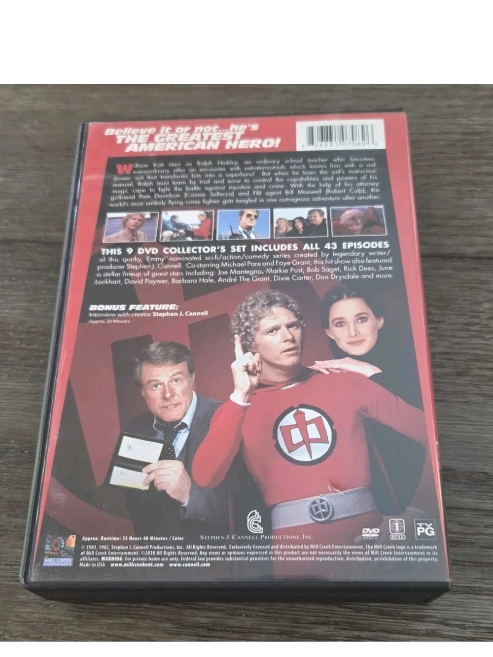 The Greatest American Hero - Black & Red DVD Complete Series